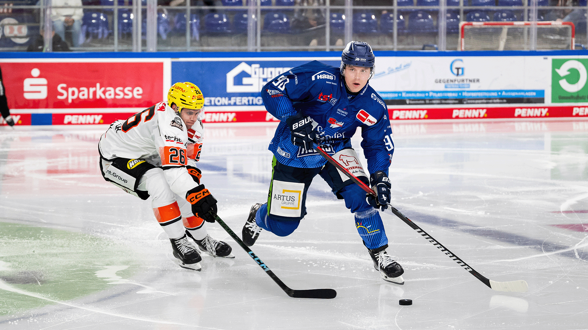 Straubing Tigers gg. Löwen Frankfurt